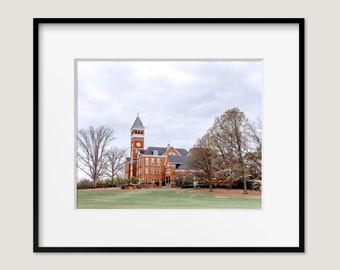 Clemson University Wall Art Print or Canvas. Clemson Tillman Hall Photography for Graduation Gift or Alumni. Clemson Tigers Campus Art.