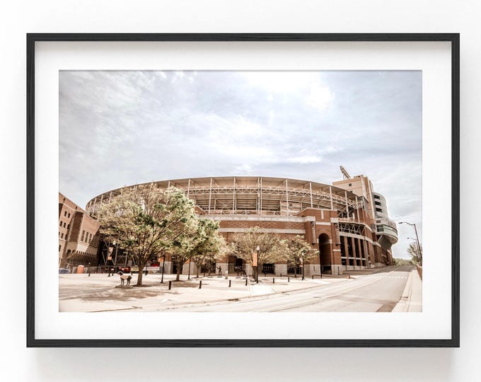 UT Neyland Stadium Wall Art Print or Canvas. University of Tennessee Vols Football Stadium Photography Print. UT Knoxville Picture for Gift