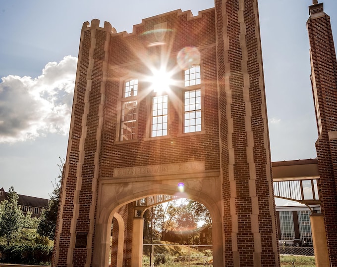 UTC Photography Print, Chamberlain Field, University of Tennessee at Chattanooga, UTC Mocs Print, Grad Gift, Alumni Gift, Canvas Available
