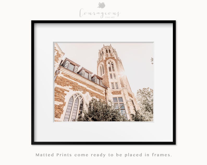 Vanderbilt University Wall Art Print or Canvas. Vanderbilt University Campus Commodores Photography Wall Decor Art. Graduation Gift. image 4