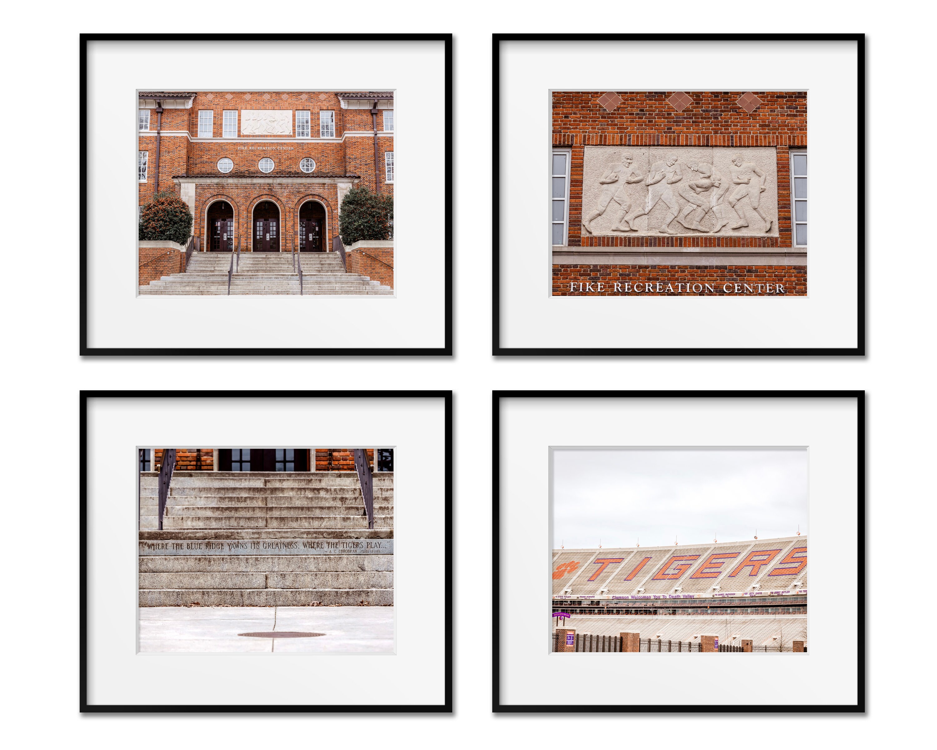Clemson University Photography Prints, Clemson Tigers, Framed Clemson