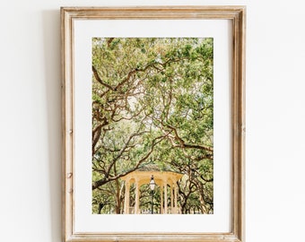 Charleston Art Print or Canvas. Charleston, SC Photography in The Battery at White Point Gardens. Charleston Wall Art Gift for Her.