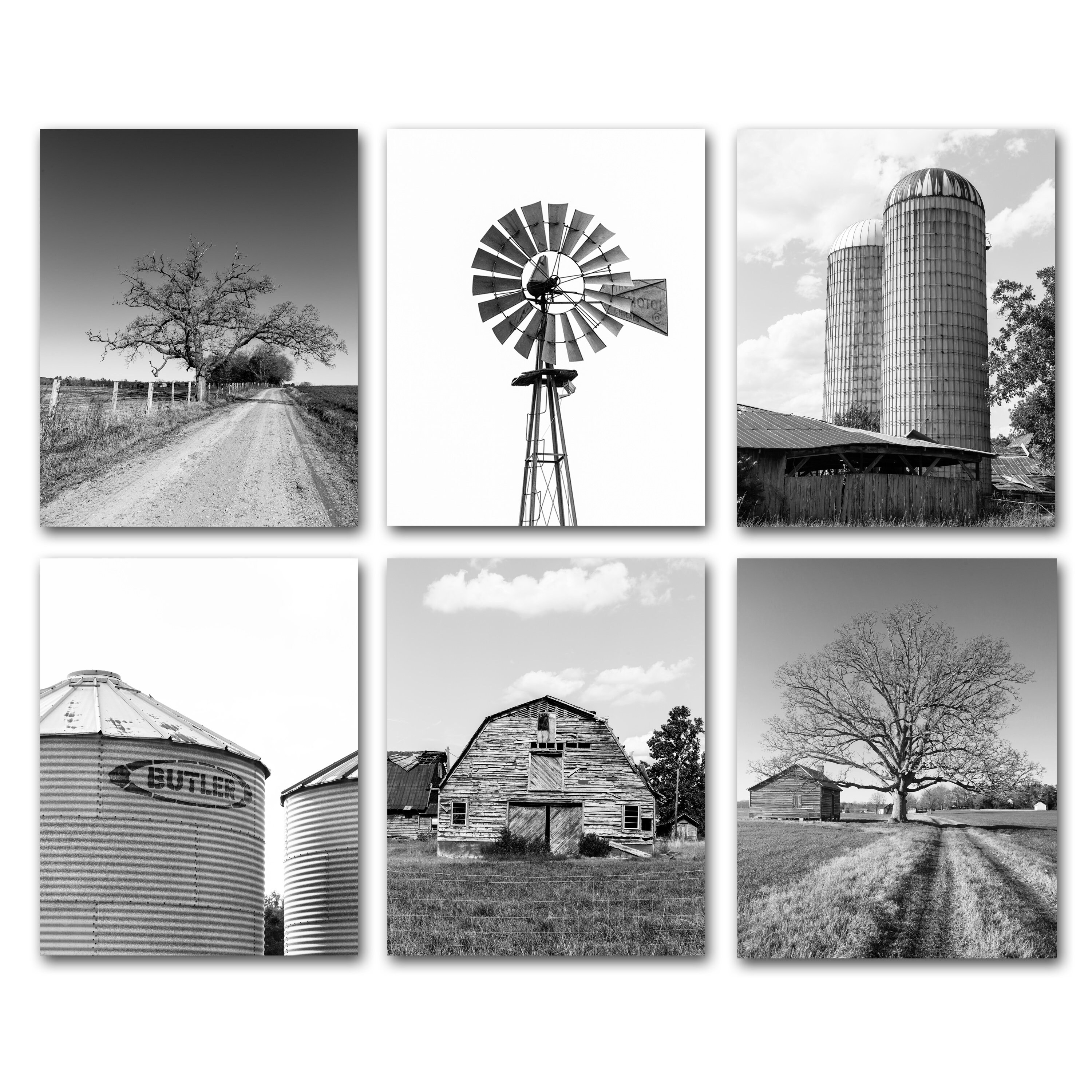 Industrial Farmhouse Photography Prints, Barn Pictures, Barn Print