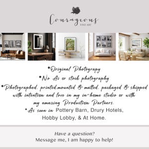 The image is a collage of five photographs depicting various home interior designs, including furniture, decor, and artwork.