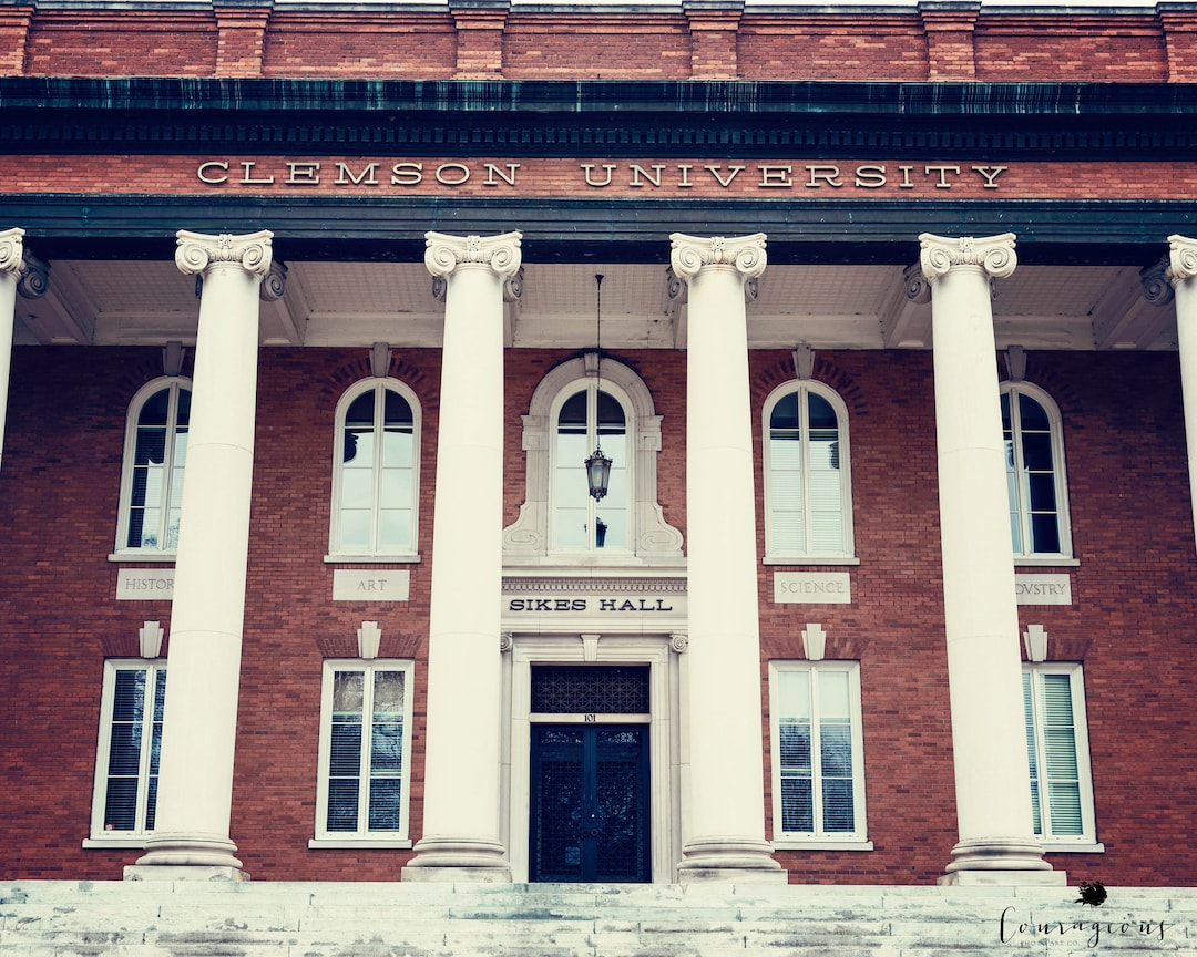 Clemson University Photography Print, Clemson Tigers, Framed Clemson