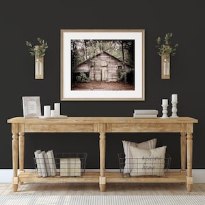 Rustic Barn Wall Art, Farmhouse Photography, Black & White Barn Print, Modern Farmhouse Art. Prints on Canvas, Wood and Metal Available.
