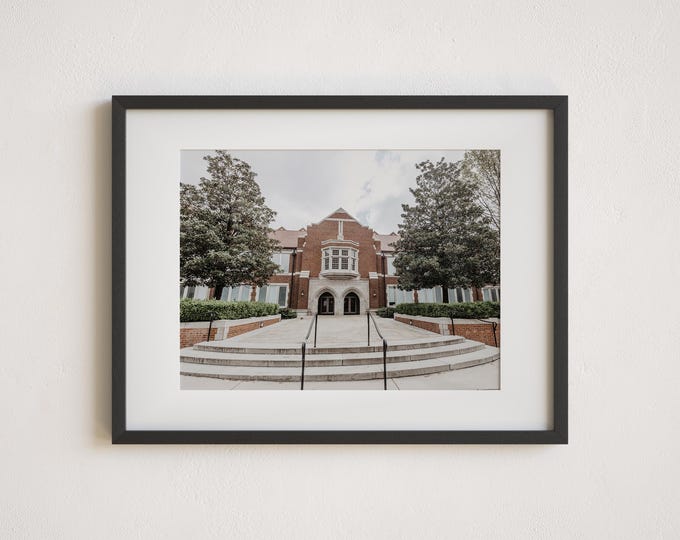 University of Tennessee Graduation Gift Wall Art Print. UT Vols Campus Photography of Haslam Business Building. Knoxville Tennessee Art.