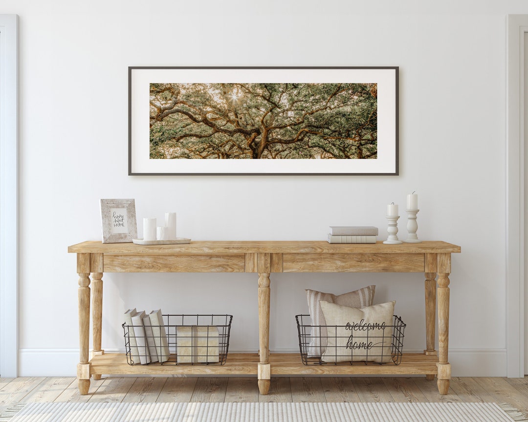 Low Country Wall Art Decor Print or Canvas. Charleston Live Oak