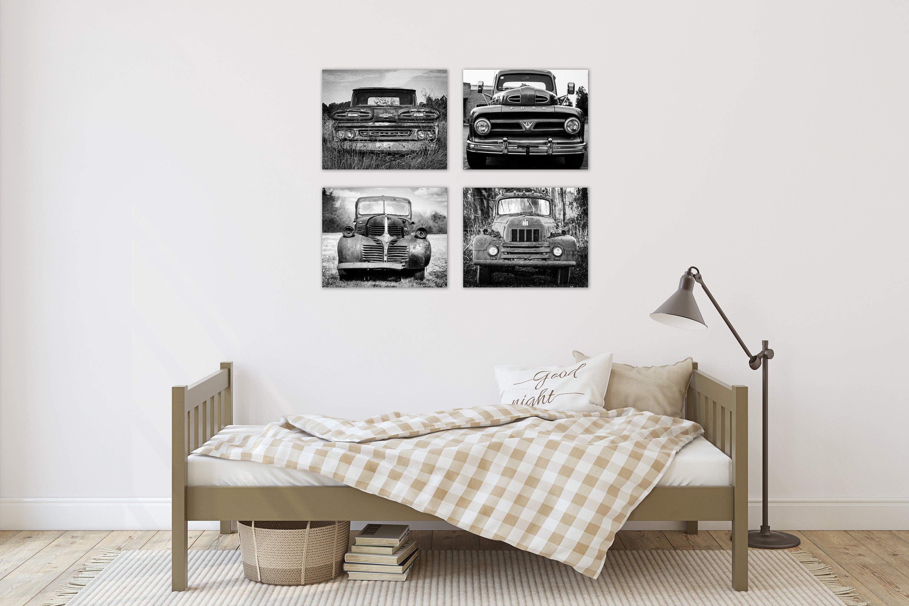 vintage car decor for nursery