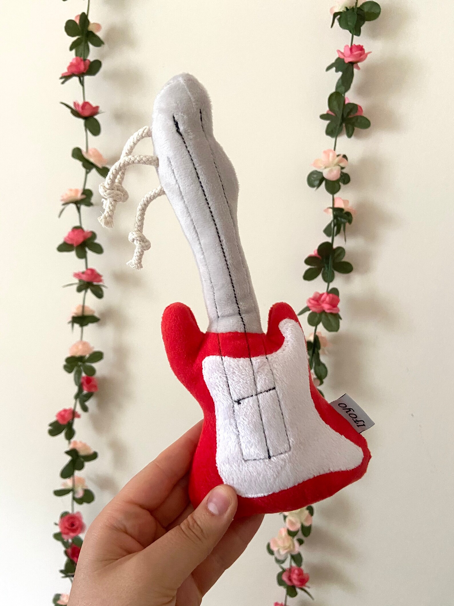Guitar Plush Dog Toy Plush Guitar Guitar Dog Toy Music Toys | Etsy