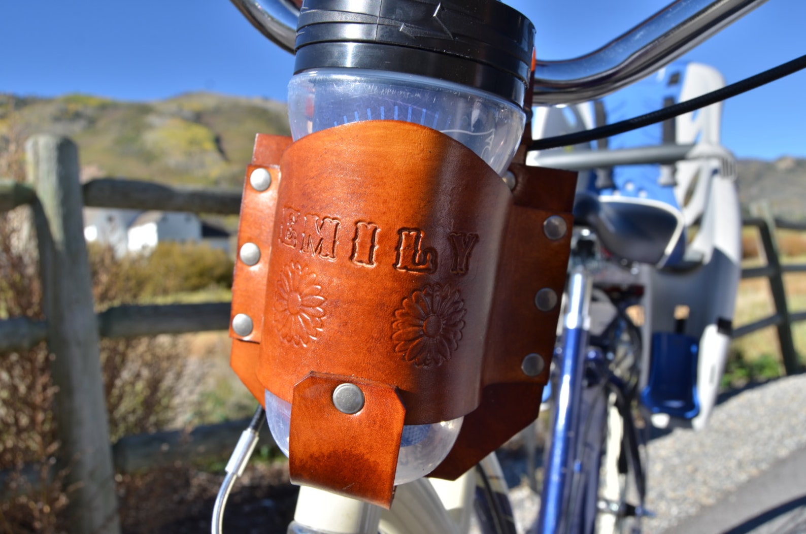 Personalized Bicycle Cup Holder Bike Cup Holder Handlebar Etsy