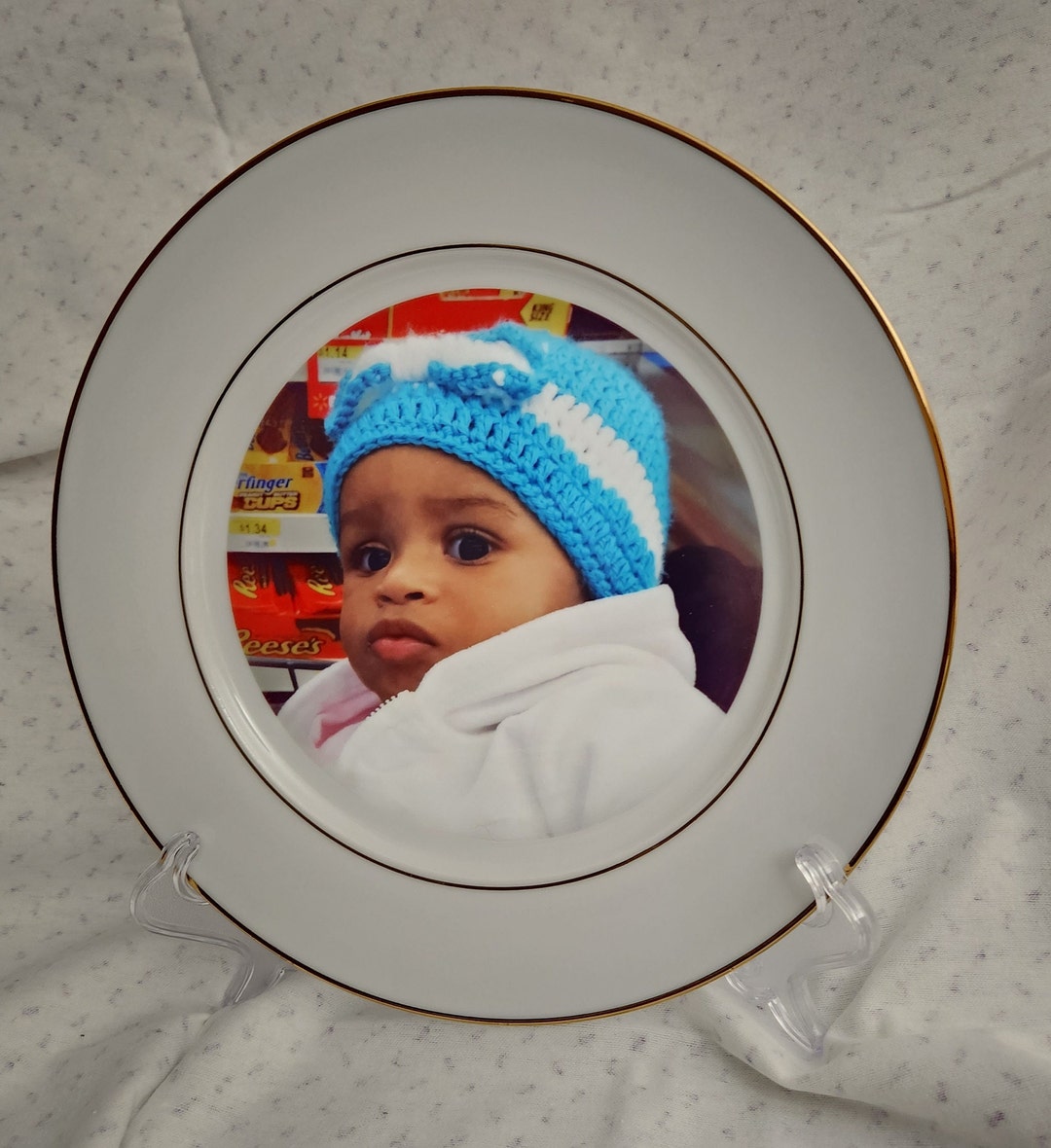 Personalized Photo Plates, Ceramic Plate, Gift, Personalized Gift