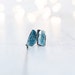 Aquamarine earrings | Aquamarine stud earrings | Aquamarine studs | March Birthstone earrings | March Birthstone jewelry 