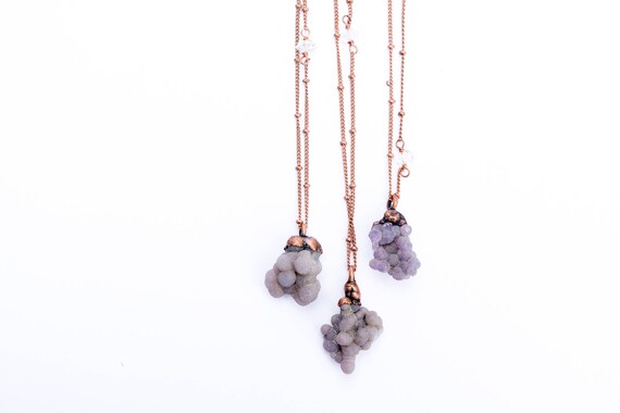 Grape Agate Necklace Grape Agate Necklace
