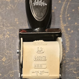 Heidi Swapp Drehstempel Stempel Modern Expressions 2003 HTF nope sweet omg! Wörter Phrasen