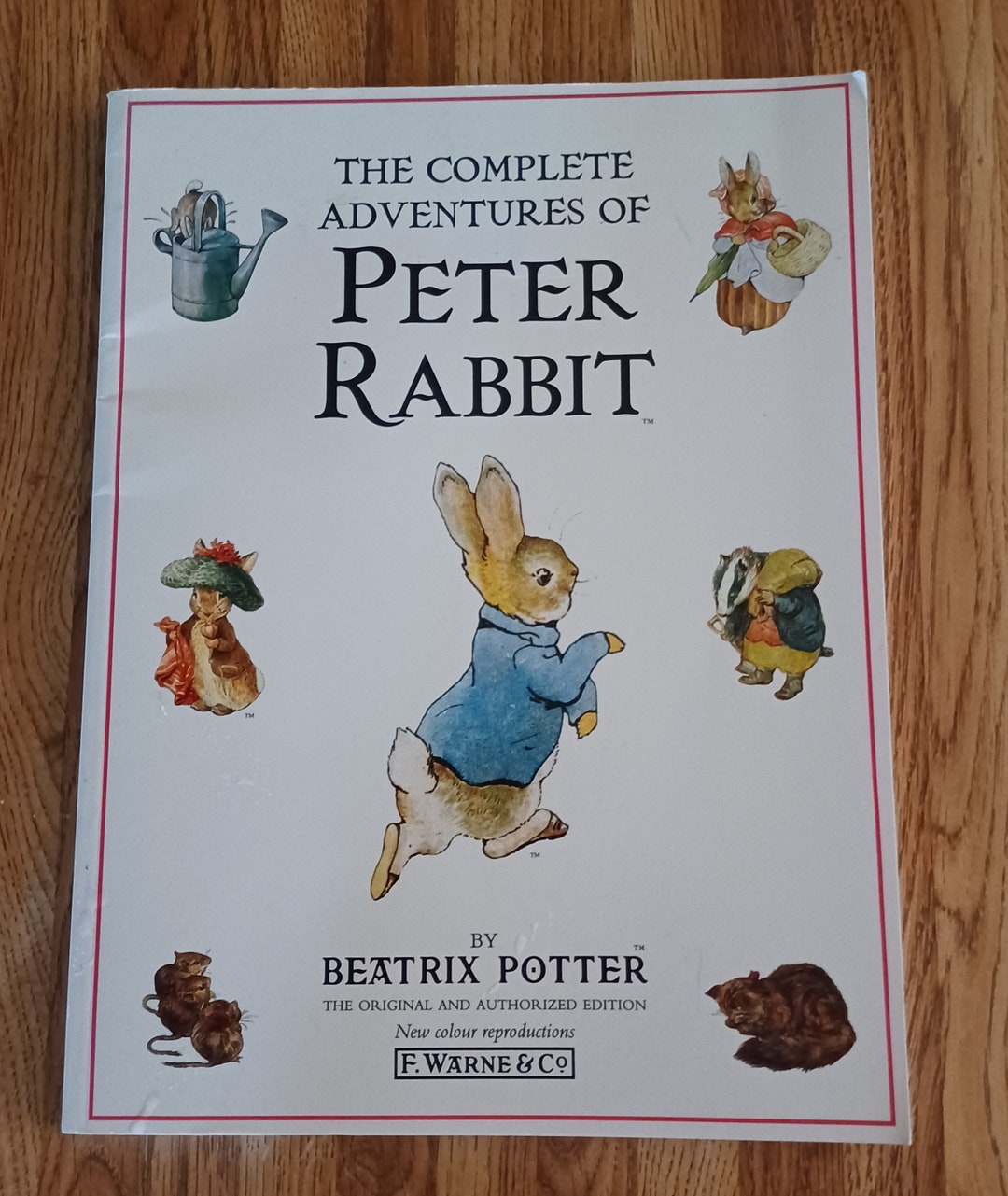 The Complete Adventures of Peter Rabbit Potter Warne Publisher 1984 - Etsy