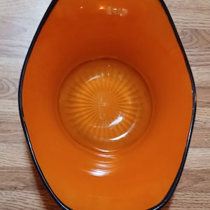 MidCentury Modern Oval Starburst Dish unique eclectic art dish