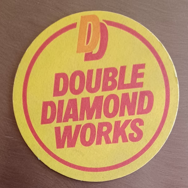 Authentic Vintage Double Diamond Collectible Cardboard Coasters 1960 - 1970 era rare hard to find Restaurant Bar Pub