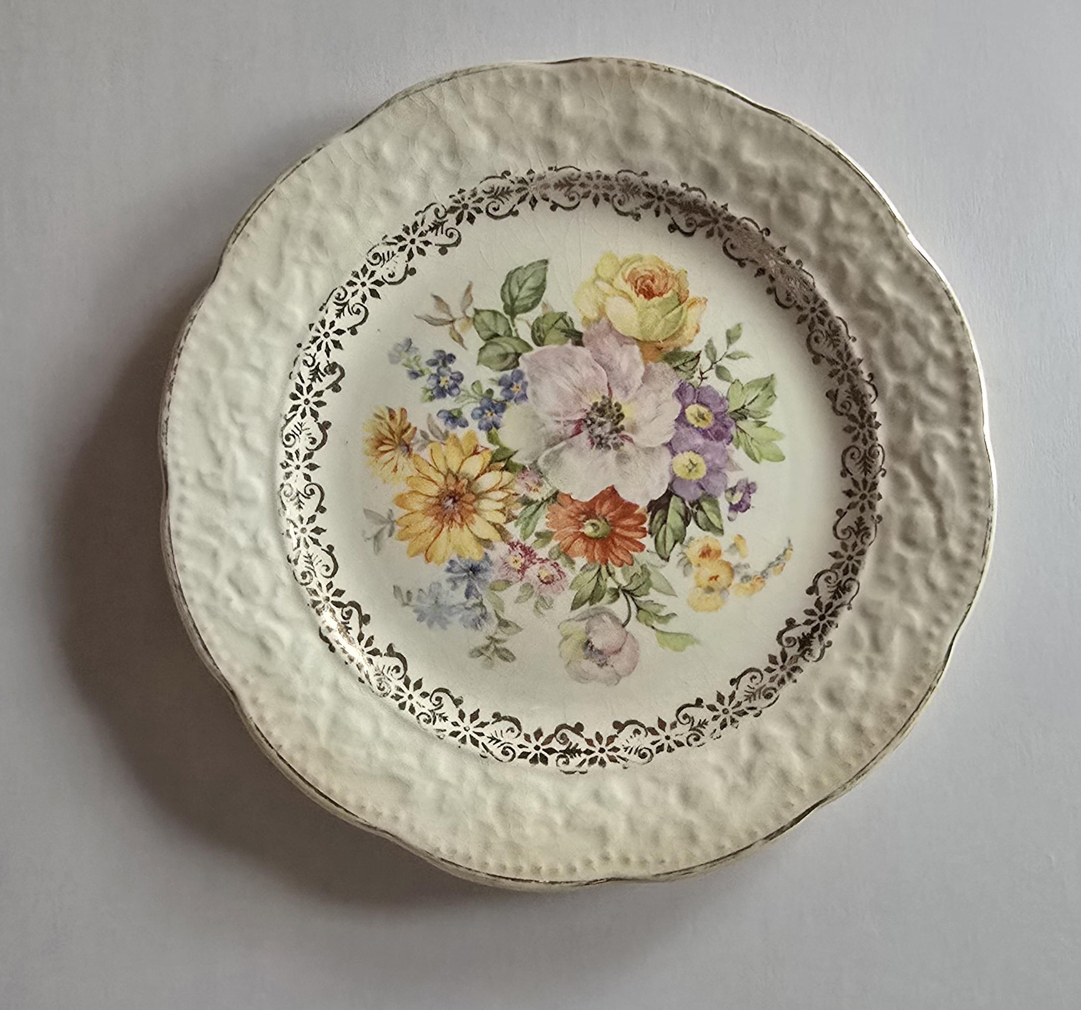 フラワー　サンプル×20 Edwin M. Knowles & Co Pink Orange Purple Yellowmulti Color Flower