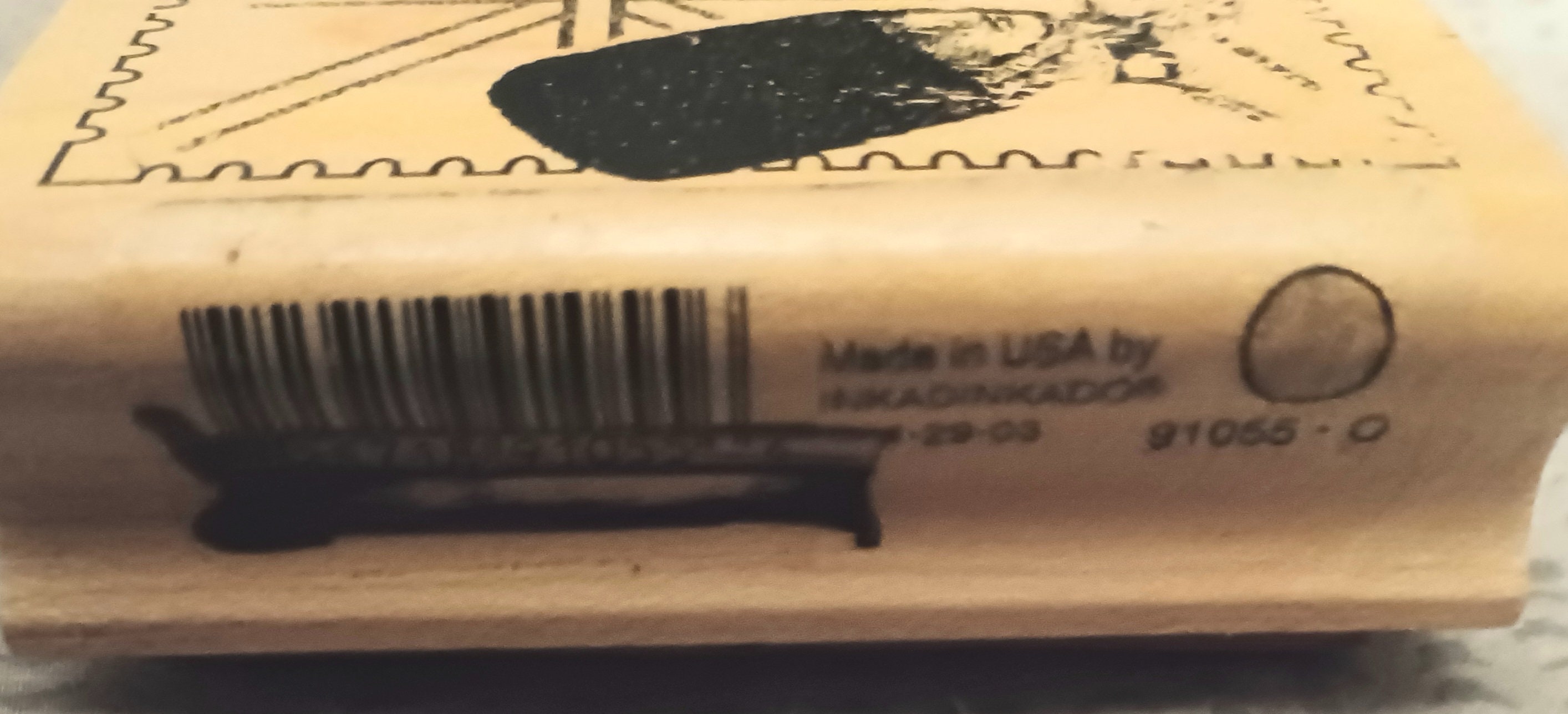 London England Big Ben Tower Clock Flag Guard Wood Mounted