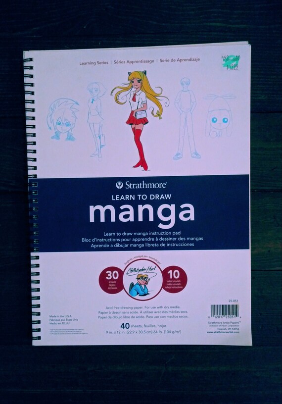 Learn To Draw Manga Drawing Christopher Hart Strathmore Guide Book