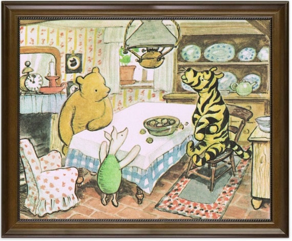 Winnie the Pooh Tigger Eeyore Giant Poster A0 A1 A2 A3 A4 Sizes