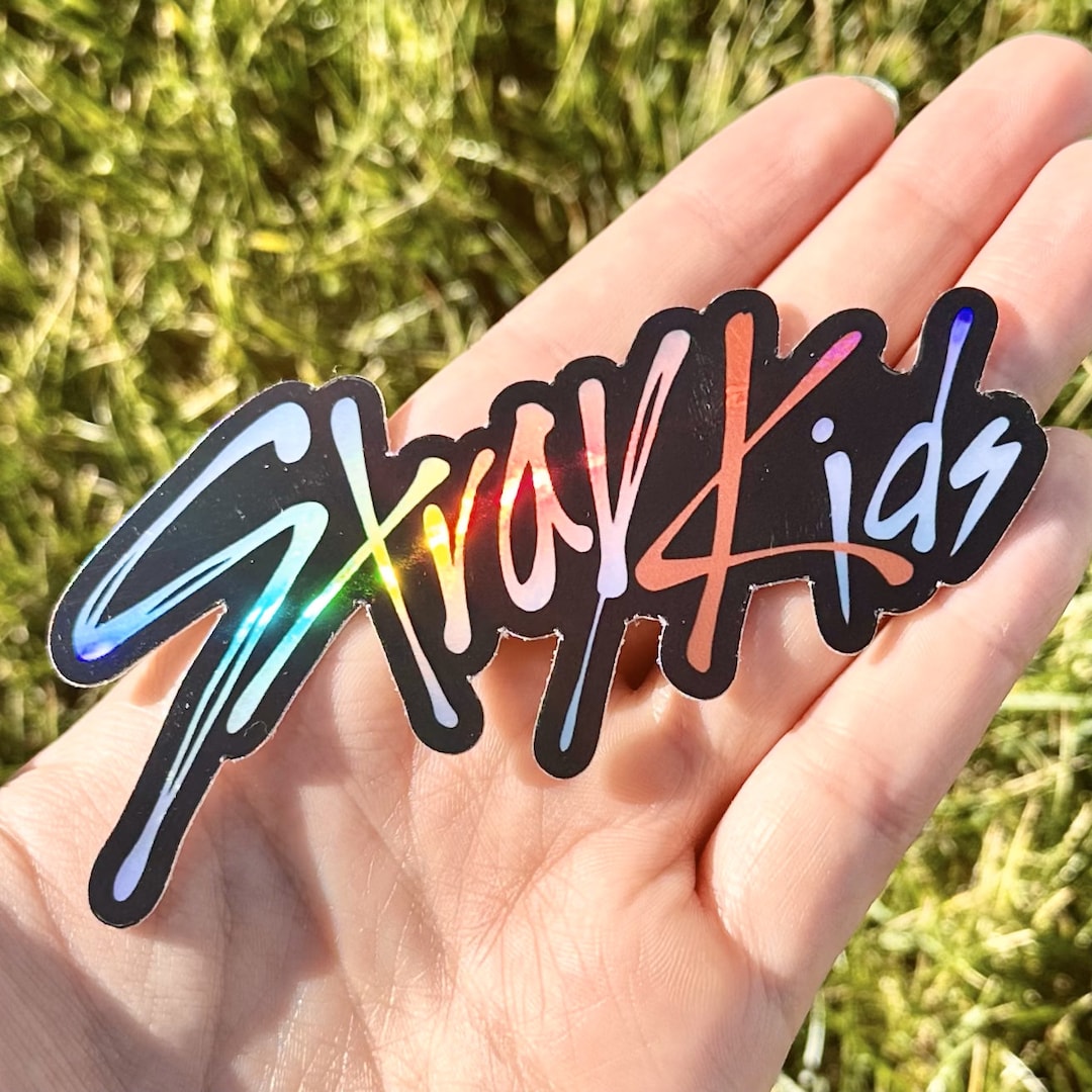 Stray Kids Logo Holographic Sticker/decal (weather/waterproof) - Etsy