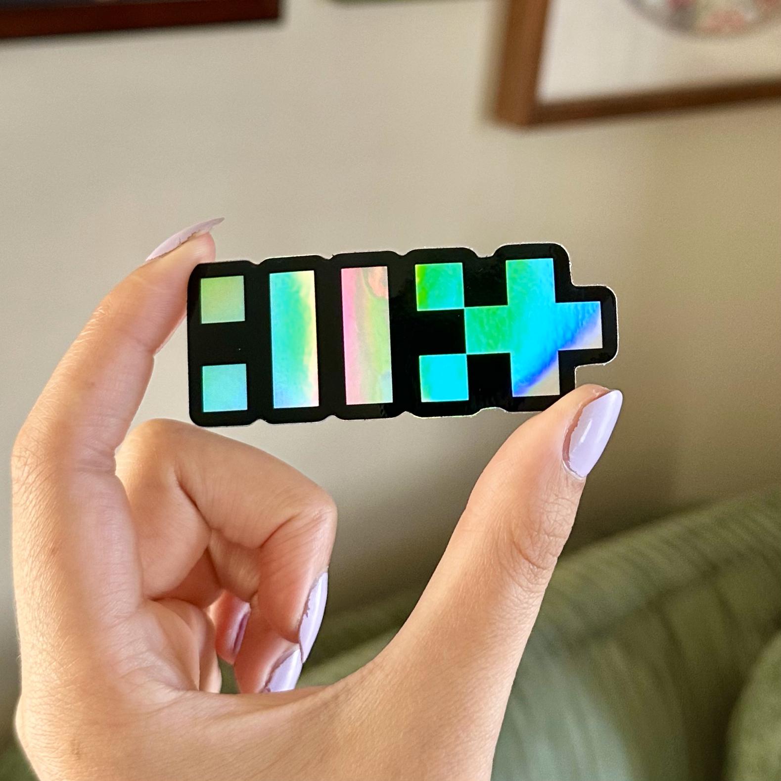 ILLIT Logo Holographic Sticker/decal (weather/waterproof) - Etsy
