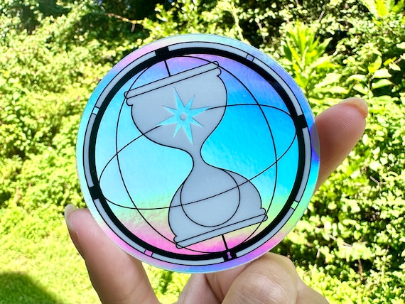ATEEZ Cromer/hourglass Holographic Sticker/decal (weather