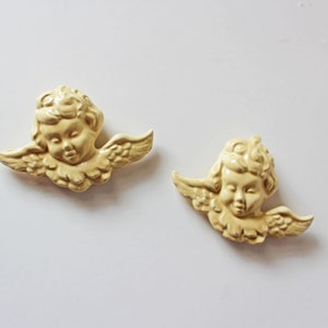 Cherub Ceramic Magnet Set of 2