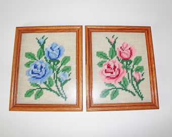 Set of 2 Flower Photo Frames