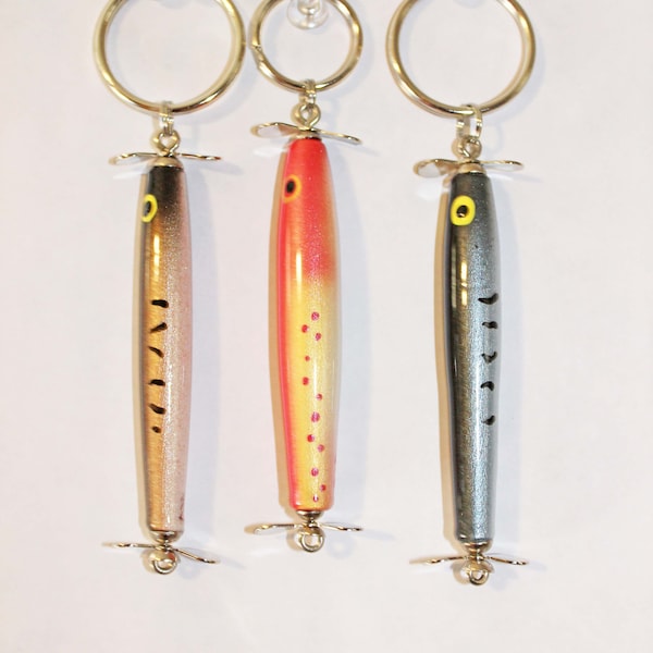 Fishing Lure Keychain Etsy