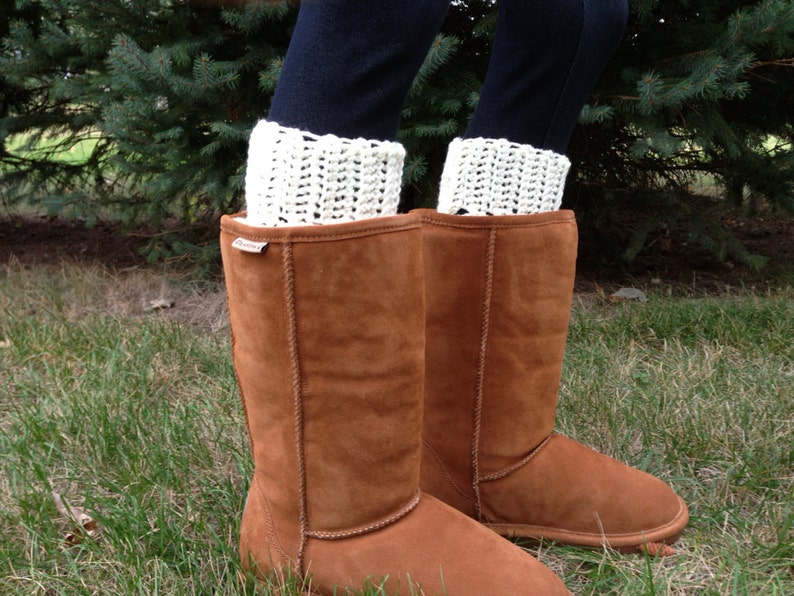 Womens Boot Cuffs Women's Boot Cuff Boot Topper Plain Etsy