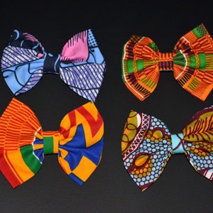CLIP ON/Ankara Bowtie/African Print Bowtie