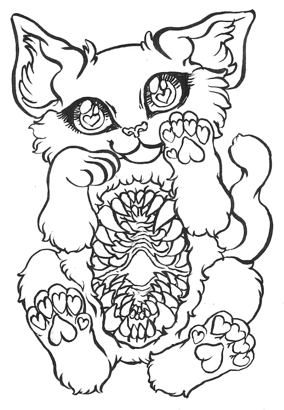 Download Tattooinktober Digital Download Tattoo Flash And Coloring Book Etsy