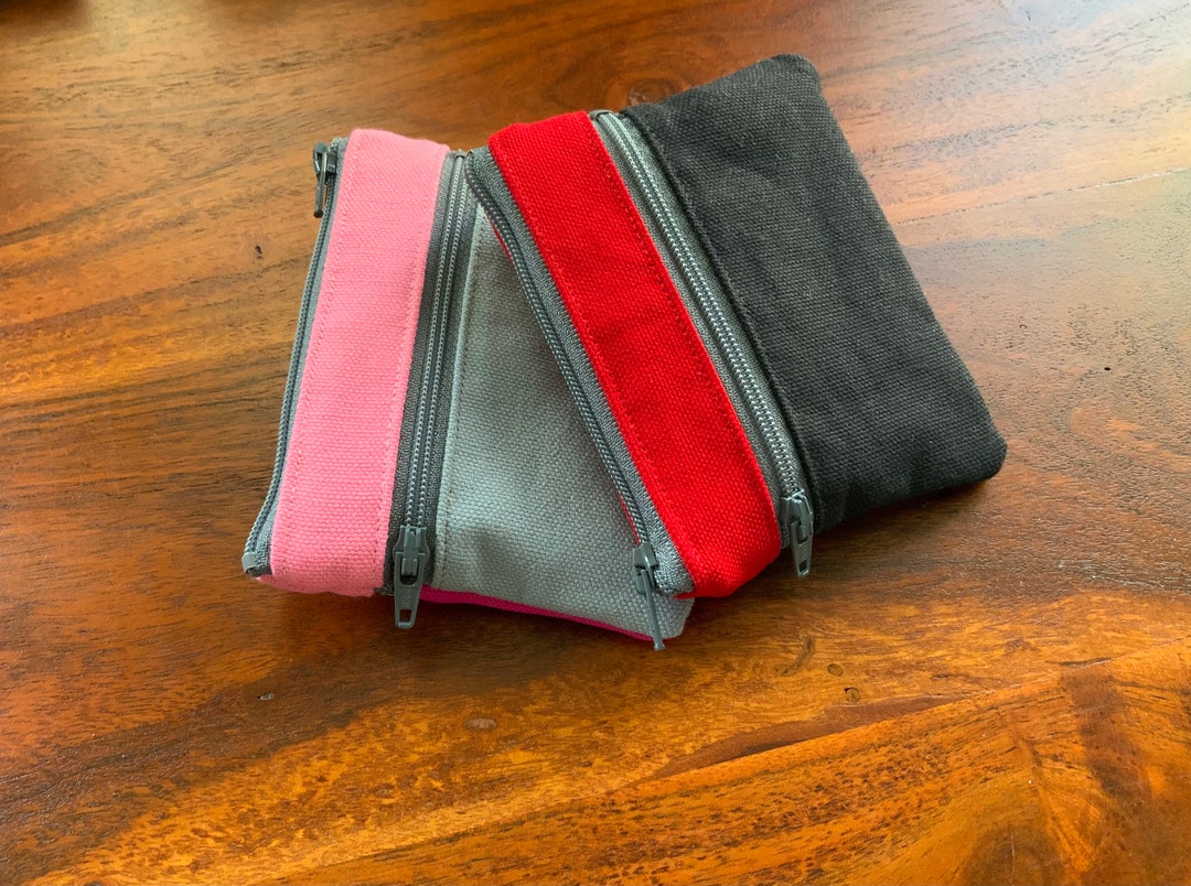 Made to Order Zips Pouch Multi Color 3 Zip Wallet Pouch 3 Etsy