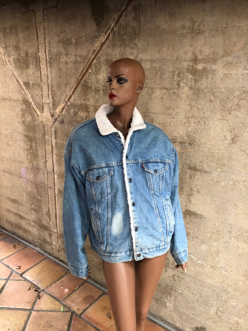 1980s Made in San Francisco Sherpa Jacket