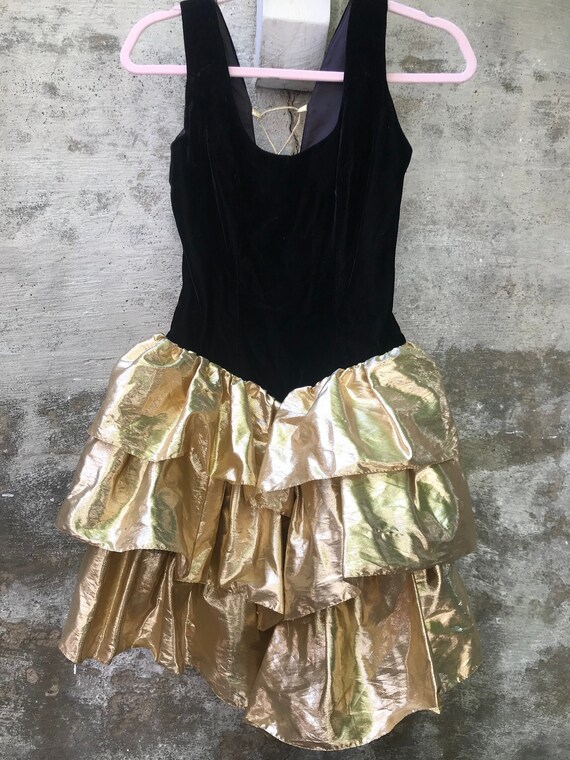 1980s Party Dress