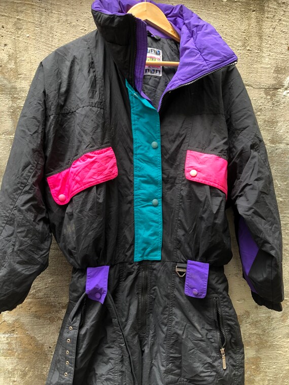 Size 10 Tyrolia Ski Suit Retro 1980s Amazing Ski S