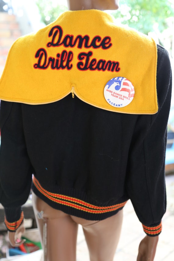 1994 Dance Drill Team Letterman Jacket Yellow and… - image 6
