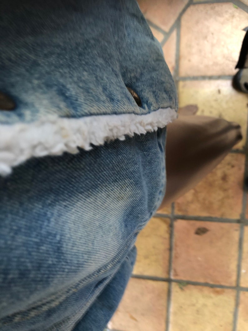1980s Made in San Francisco Sherpa Jacket