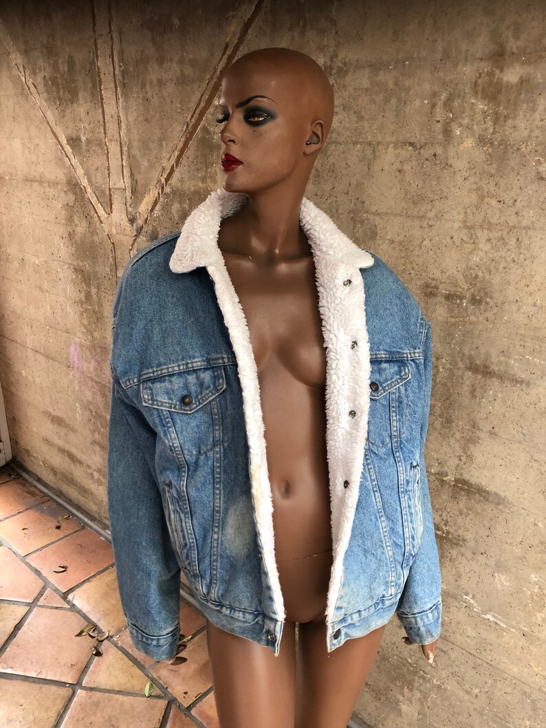 1980s Made in San Francisco Sherpa Jacket