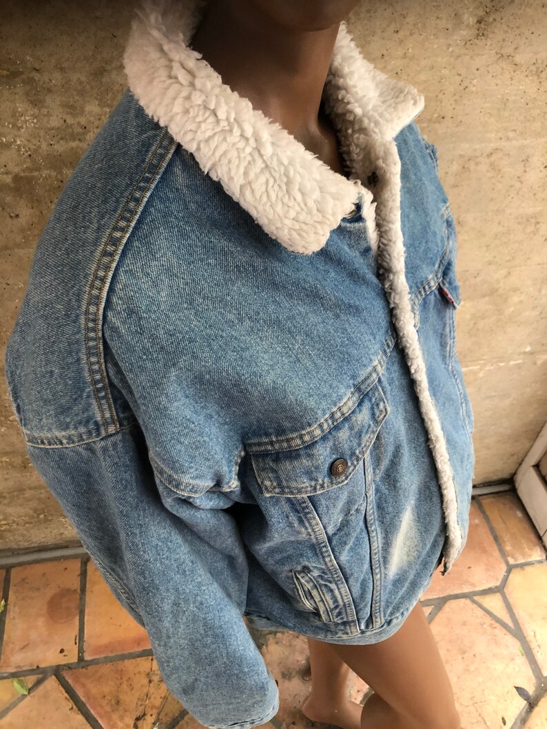 1980s Made in San Francisco Sherpa Jacket