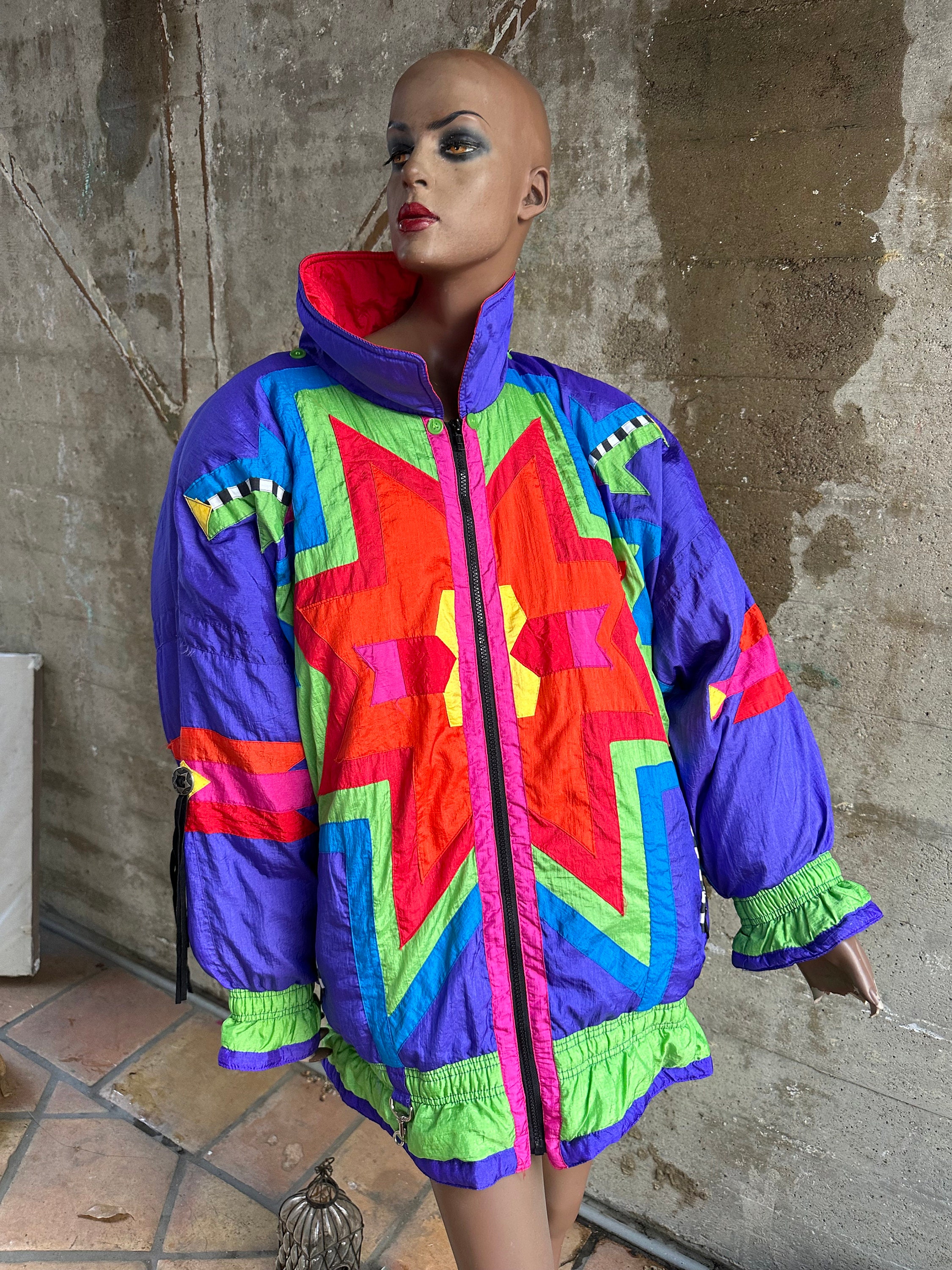 80s Colorful Jacket 