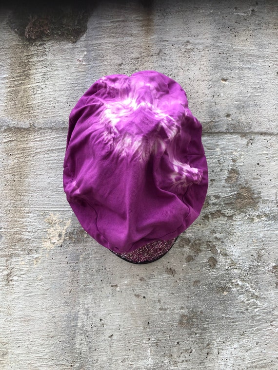 Tie Dyed Captain Hat Jeweled Love - image 5