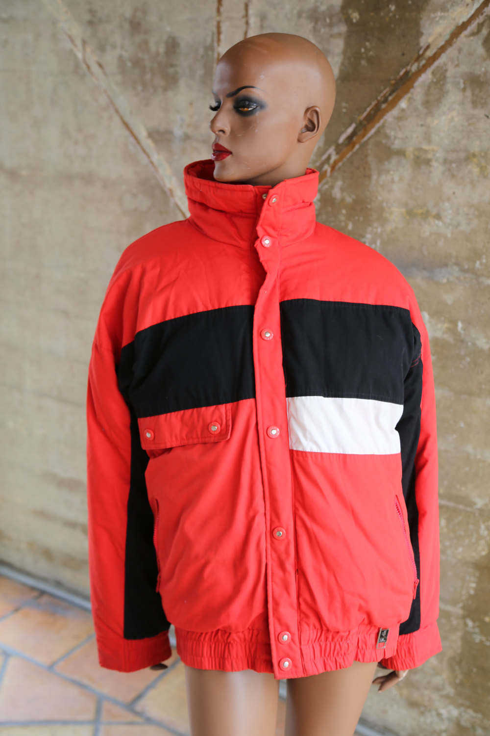 retro snowboarding jacket