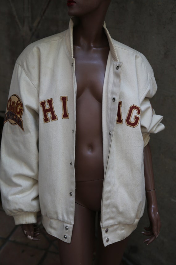 1917 1917 1917 professionnel la veste de Baseball blanc Negro Leagues Made in USA des années 80 Remake de Baseball Fan Chicago patché génial Lettermans veste RAD f4706b 1917 1917 1917 professionnel la veste de Baseball blanc Negro Leagues Made in USA des années 80 Remake de Baseball Fan Chicago patché génial Lettermans veste RAD f4706b