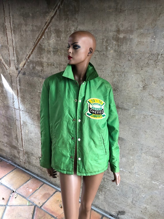 1970s Size Large 1970s Jacket Lime Green