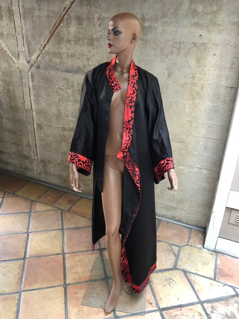 1990s Incredible Kimono Outerwear Womens Ethnic Designer Look Photo Shoot Boho Bohemian Amazing Asian Jacket