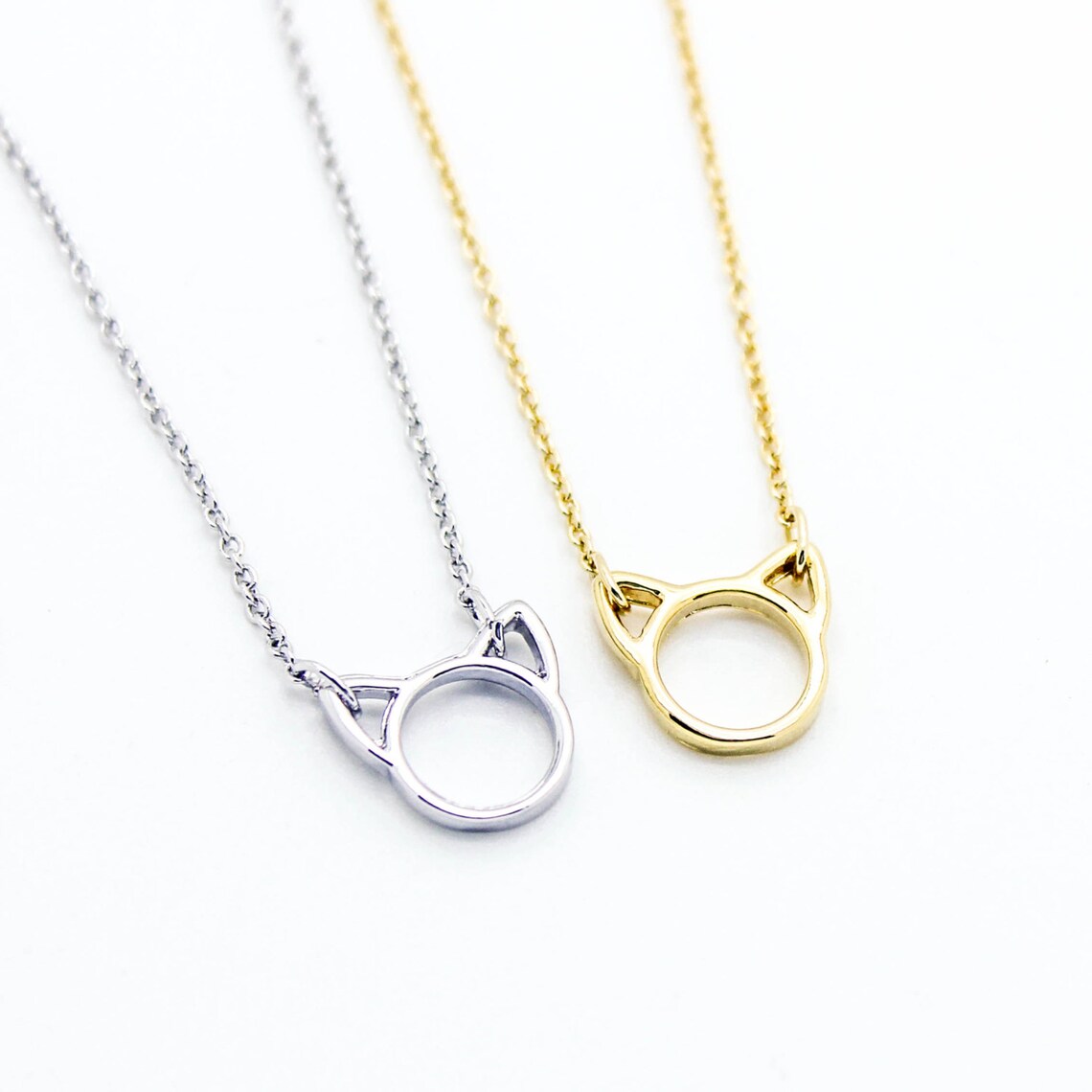 Kitty Cat Gold Plated Necklace Pretty Lovely Cute Jewelry Etsy Kitty Cat Gold Plated Necklace Pretty Lovely Cute Jewelry Etsy